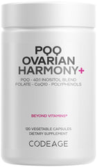 Codeage PQQ Ovarian Harmony+ bottle – front view