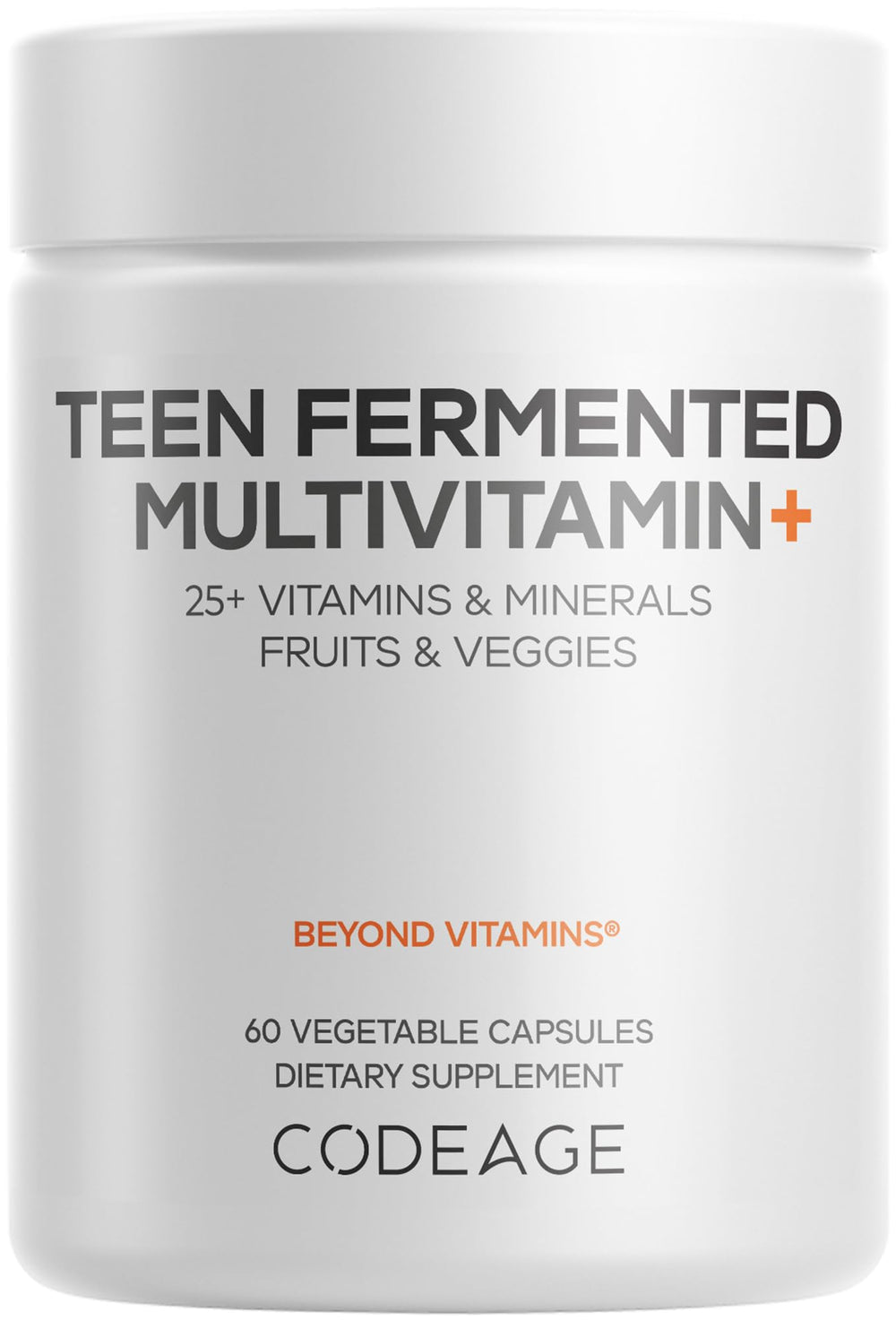 Codeage Teen Multivitamin bottle front view