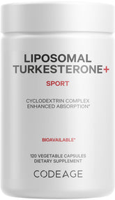 Liposomal Turkesterone capsule with Ajuga Turkestanica extract, 500 mg per serving