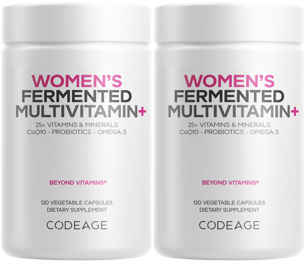 Codeage Women’s Daily Multivitamin 2-Pack bottle – front view