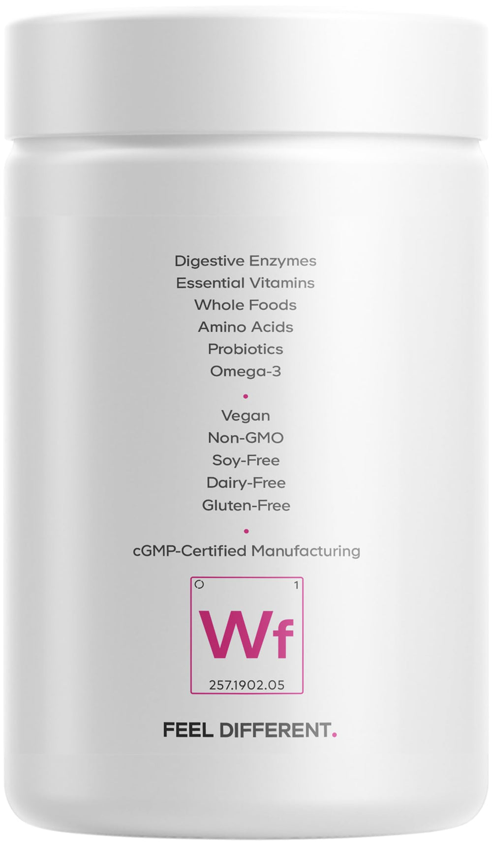 Codeage logo with Made in USA and vegan icons