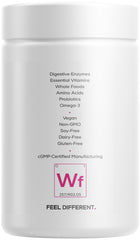 Codeage logo with Made in USA and vegan icons