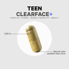 Non-GMO Codeage Teen Clearface packaging detail