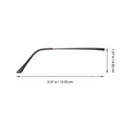 Durable metal temple replacement parts for glasses