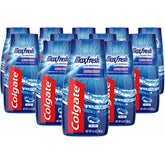 Colgate 2-in-1 Toothpaste Gel and Mouthwash bottle, 4.6 oz (Pack of 12)