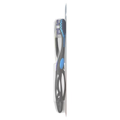 Detailed view of 17x thinner tapered bristles