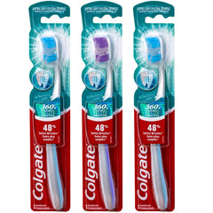 Colgate 360 Enamel Health Sensitive toothbrush with compact head, colors vary