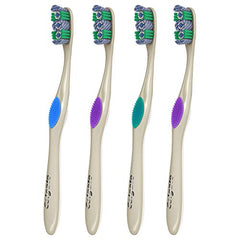 Boxed Colgate 360 Optic White Soft Toothbrushes 4-count