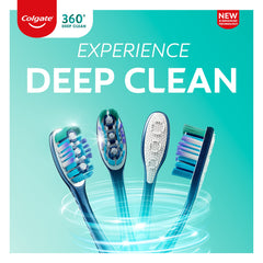 Side view of Colgate 360 toothbrush pack of 5