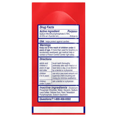 Colgate Anticavity Paste 2oz product label and branding