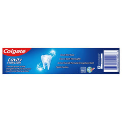ADA Accepted seal on Colgate toothpaste packaging