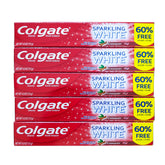 Colgate Cinnamint Fluoride Toothpaste 5-Pack packaging
