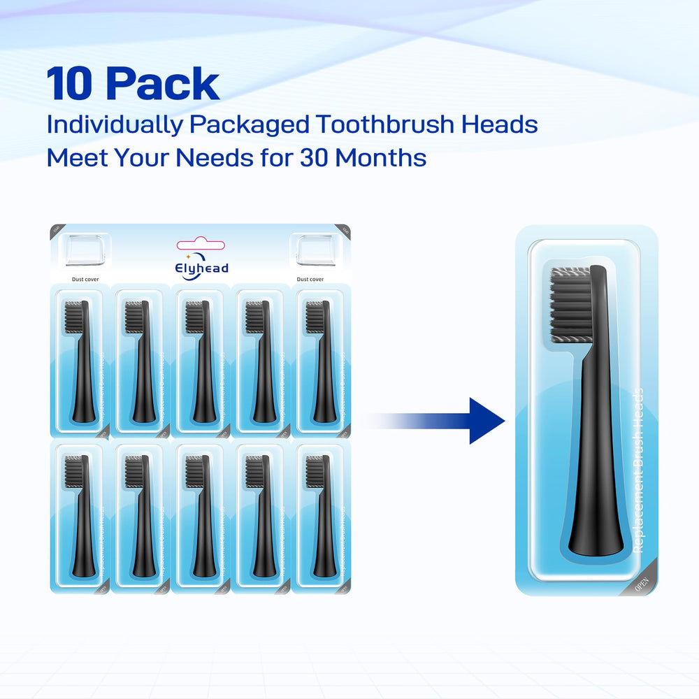 Teeth protection with round-ended bristles for Colgate Hum head