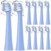 Colgate Hum compatible replacement toothbrush heads – blue, 10 count