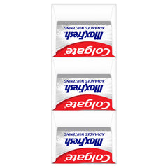 Graphic of breath strips associated with Colgate Max Fresh toothpaste