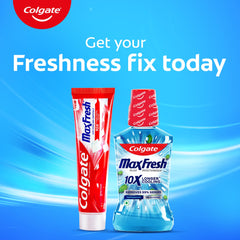 Colgate Max Fresh toothpaste 150gms branding on tube