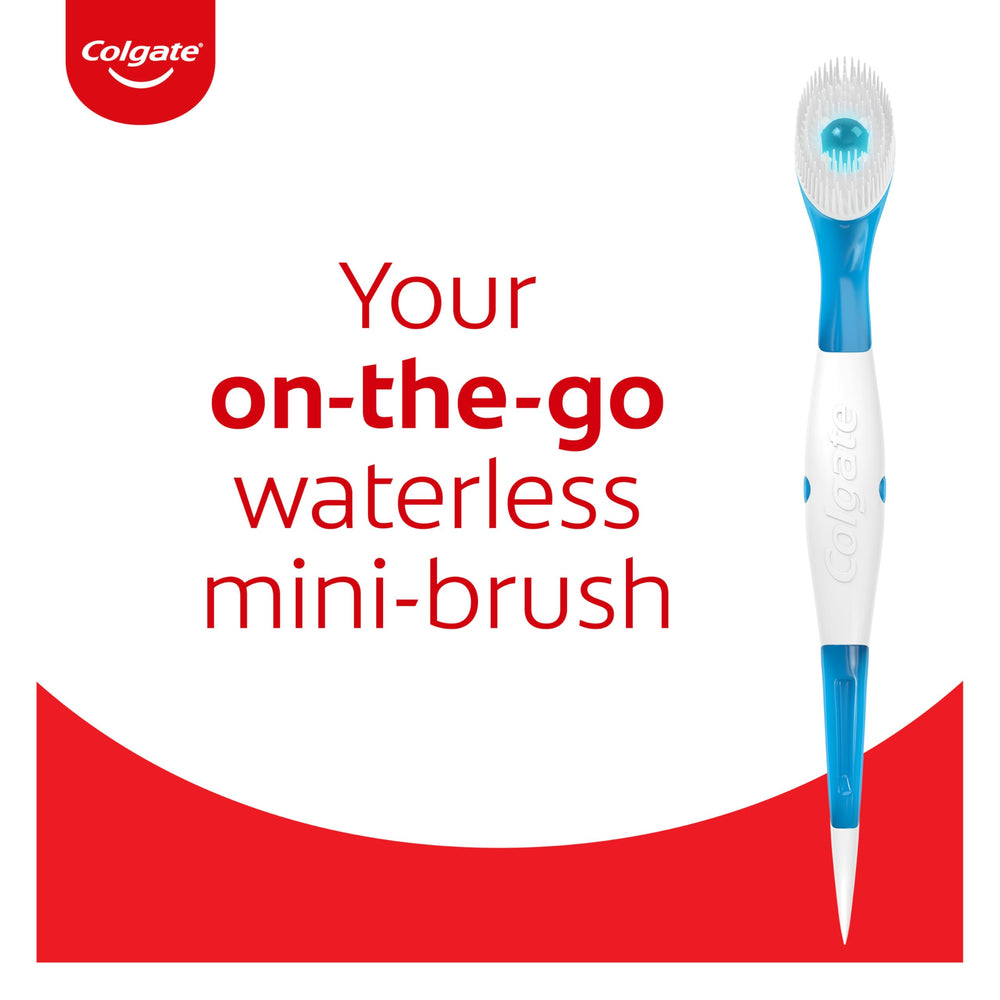 Built-in peppermint bead dissolving for minty freshness