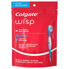 Whitens teeth by removing surface stains with small bristles