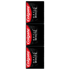 Toothpaste tube highlighting enamel-safe daily use and fluoride