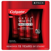 Colgate Optic White Pro Series Stain Shield toothpaste 3.3 oz pack of 4