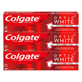Colgate Optic White Sparkling Mint toothpaste two-pack box