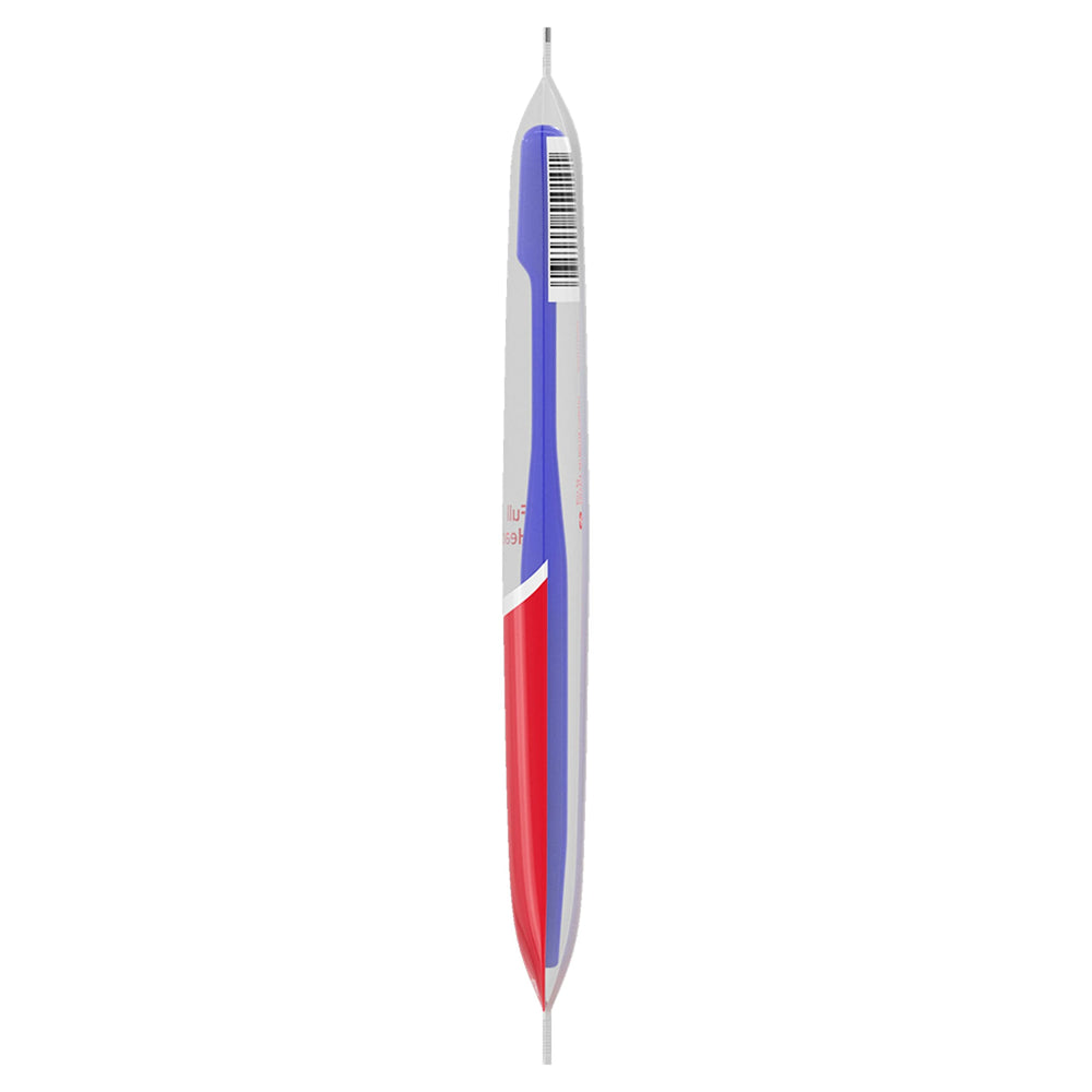 Package of Colgate soft toothbrushes showing 144-count case