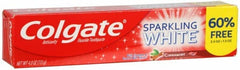 Colgate Sparkling White Cinnamint toothpaste 4.0 oz 2-pack side angle