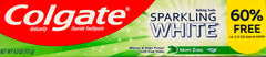 Colgate Sparkling White Mint toothpaste 4 oz tubes in 6-pack – image 2
