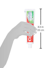 Toothpaste with baking soda for stain prevention concept