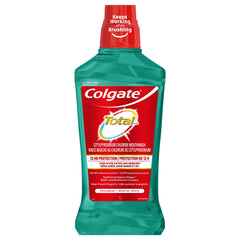 Colgate Total Advanced Pro-Shield Mouthwash Spearmint 33.8 oz bottle