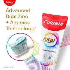 Tartar and plaque prevention emphasis with toothpaste image
