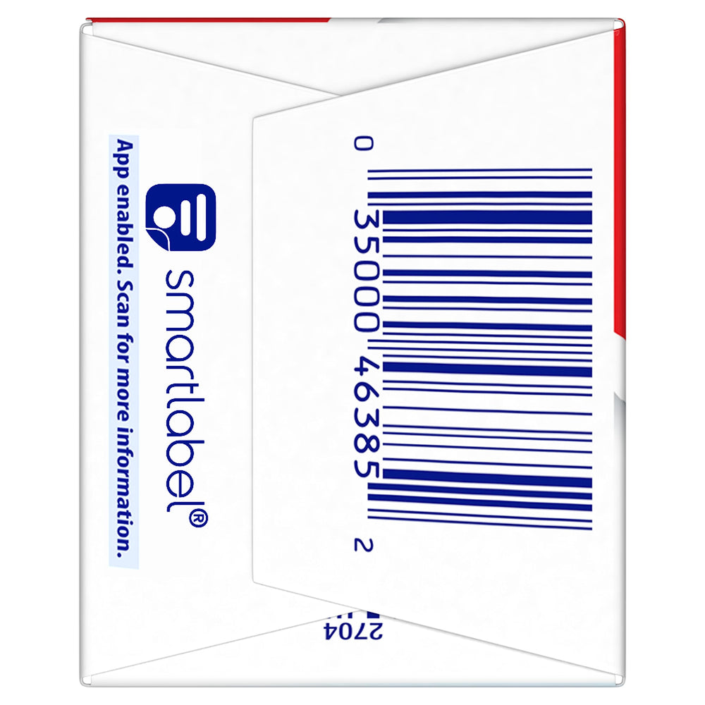 Gluten-free label on Colgate Total toothpaste packaging