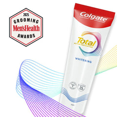 Colgate Total Whitening Toothpaste 24-pack carton packaging