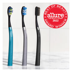Tongue and cheek cleaner feature on Colgate Keep toothbrush