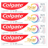 Colgate Total Clean Mint 4-pack toothpaste box front