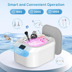 COLIDO portable ultrasonic denture cleaner compact size