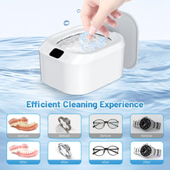 COLIDO compact ultrasonic cleaner top view with 220ml capacity