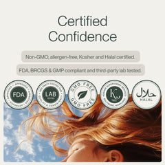 Non-GMO, Paleo & Keto friendly label highlights