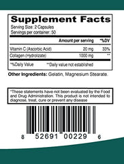 Product label close-up for Collagen + C Type Collagen Plus Vitamin C