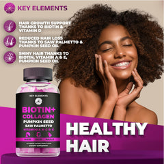 Collagen gummies for hair elasticity and hydration
