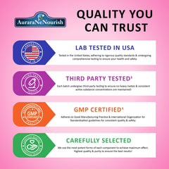 Nutrition facts and ingredients panel for collagen gummies