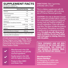 Product packaging image for Lemon collagen gummies