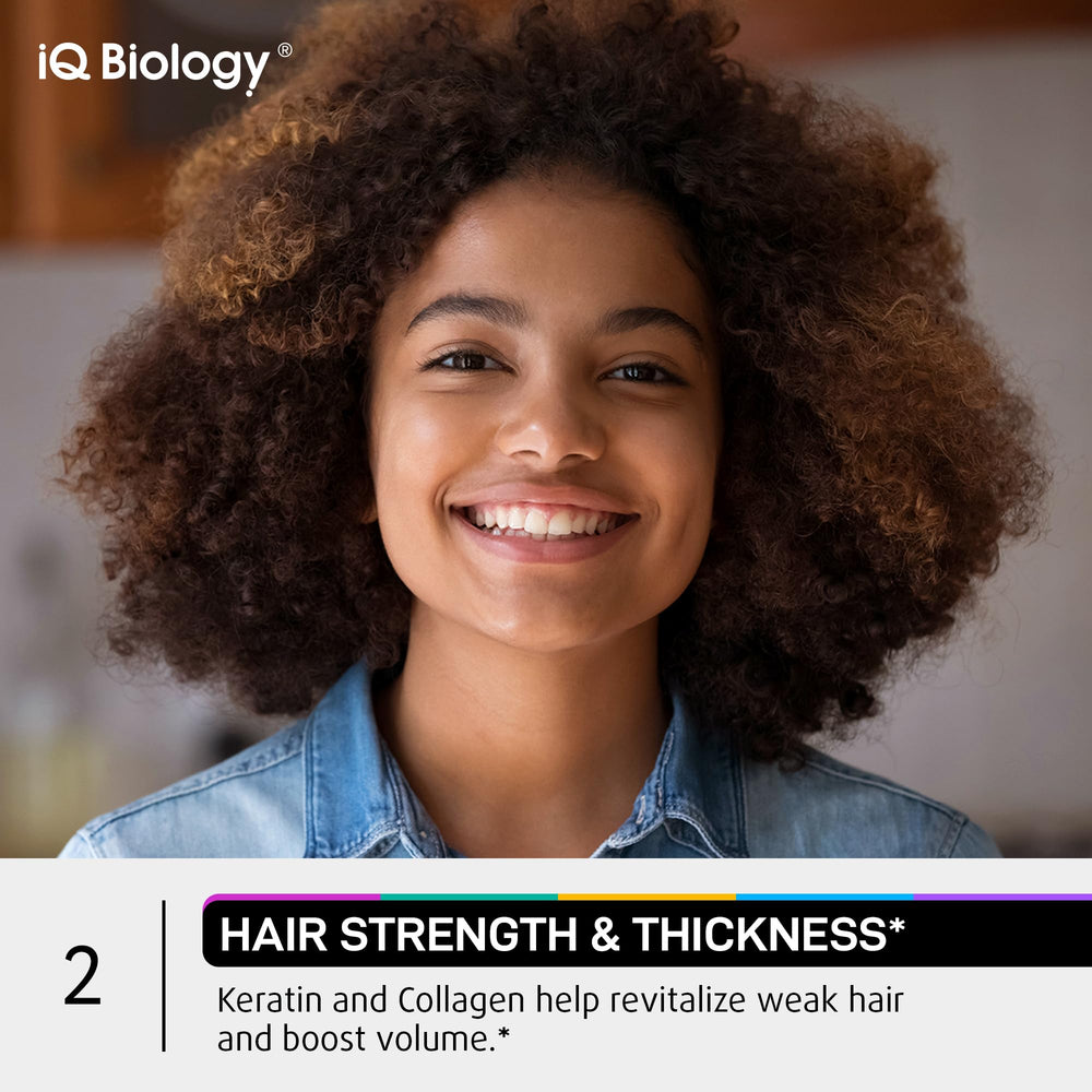 Collagen and Keratin hair vitamins for nails, skin, and hair