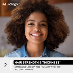 Collagen and Keratin hair vitamins for nails, skin, and hair