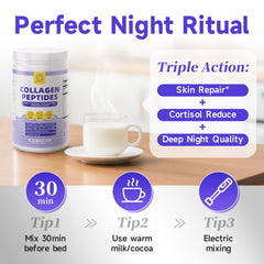 Dissolving collagen powder in liquid