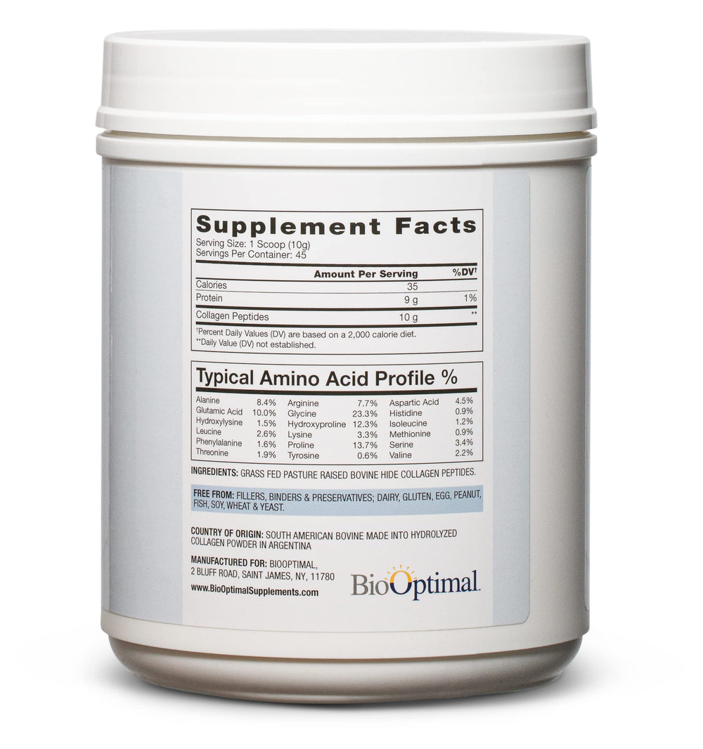 Collagen peptides types I and III