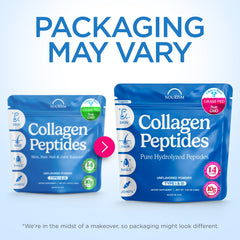 Unflavored collagen powder easy to mix into drinks