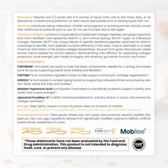 Collagen powder for hair, skin, nails, bones, and joints