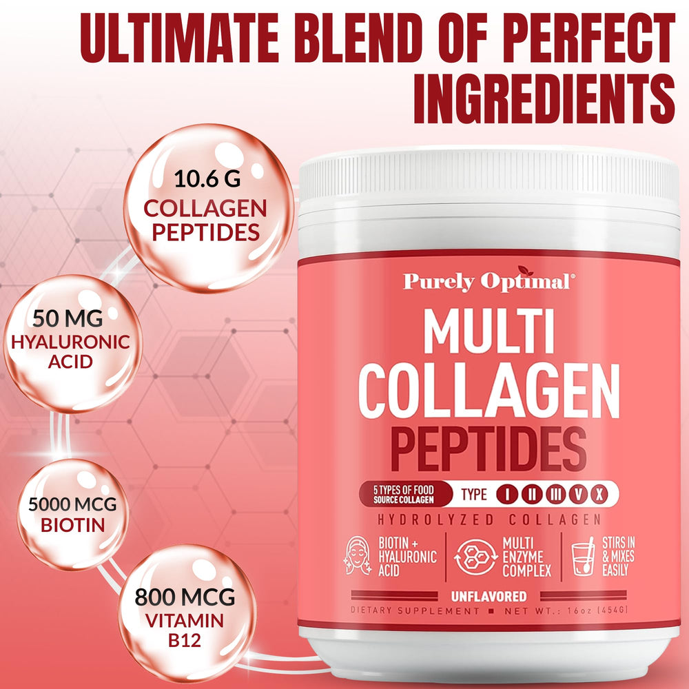 Collagen powder mixed into a smoothie
