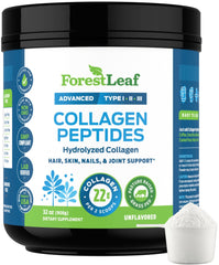 Forest Leaf Collagen Powder Unflavored tub